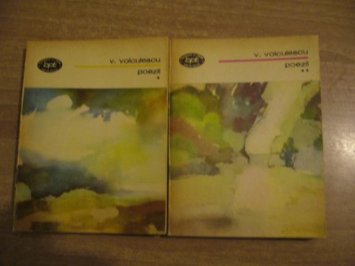 V. Voiculescu - Poezii (2 volume) (BPT 1147, 1148) foto