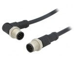 Cablu senzori/automatizări M12 8 pini 1m