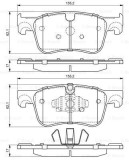 BOSCH 0 986 494 695 set placute frana,frana disc