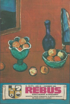 Revista Flacara Rebus nr. 23 / 1 decembrie 1986 foto