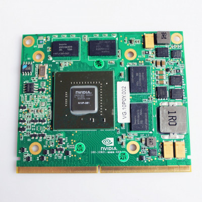 Placa video defecta pentru piese NVIDIA GT130M N10P-GE1 MXM DDR3 1GB VG.10P0Y.002 Acer 5739G 7738G foto