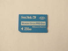 Card memorie SONY SanDisk Memory Stick Pro Duo 256 MB foto