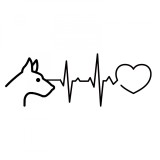 Cumpara ieftin Sticker My Dog in My Puls