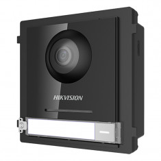 Modul Master pentru Interfonie modulara echipat cu camera video 2MP fisheye si un buton apel - HIKVISION foto