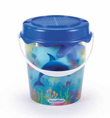 ECOIFFIER GALETUSA CU 12 ACCESORII PENTRU NISIP 21CM SuperHeroes ToysZone foto