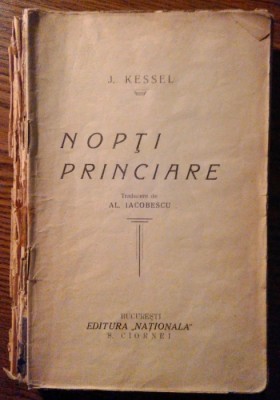 J. Kessel - Nopti princiare foto