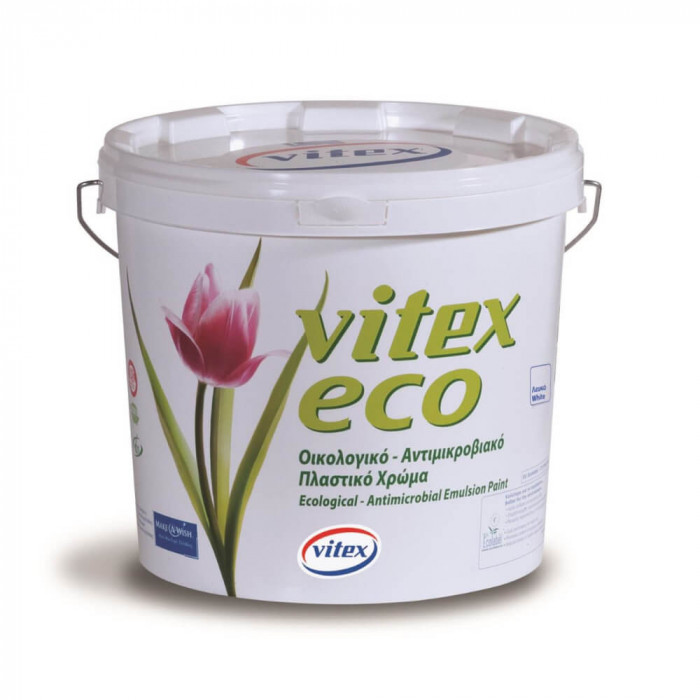 Vopsea Emulsionata ECO Vitex, 10 L, Alba, Vopsea Premium, Vopsea Ecologica, Vopsea Camera, Vopsea Lavabila, Vopsea Emulsionata, Vopsea Vitex, Vopsea A