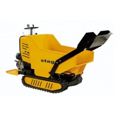 Stager RMT500SI roaba cu motor termic cu incarcator frontal 9CP, 500kg, senile - 6960270430126