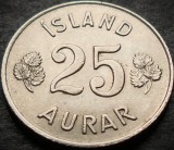 Cumpara ieftin Moneda 25 AURAR - ISLANDA, anul 1965 *cod 4535 A = A.UNC, Europa