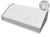 Carcasă Desktop Aluminiu 1456KE3WHBU