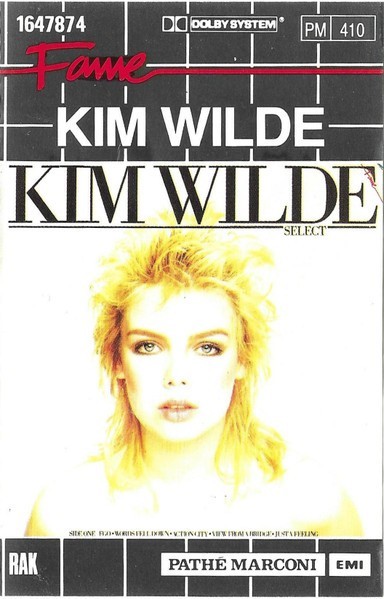Kim Wilde - Select, Caseta audio