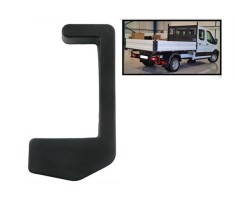 Parte laterala bara, colt lateral flaps Ford Transit (V184/5), 05.2000-04.2006, model: caroserie, montare spate, dreapta, plastic, RapidAuto