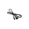 Cablu alimentare casetofon, negru, 1.5 m