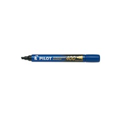 Marker permanent Pilot P400 negru albastru rosu verde 4mm Marker permanent Pilot P400 varf tesit 4 mm albastru