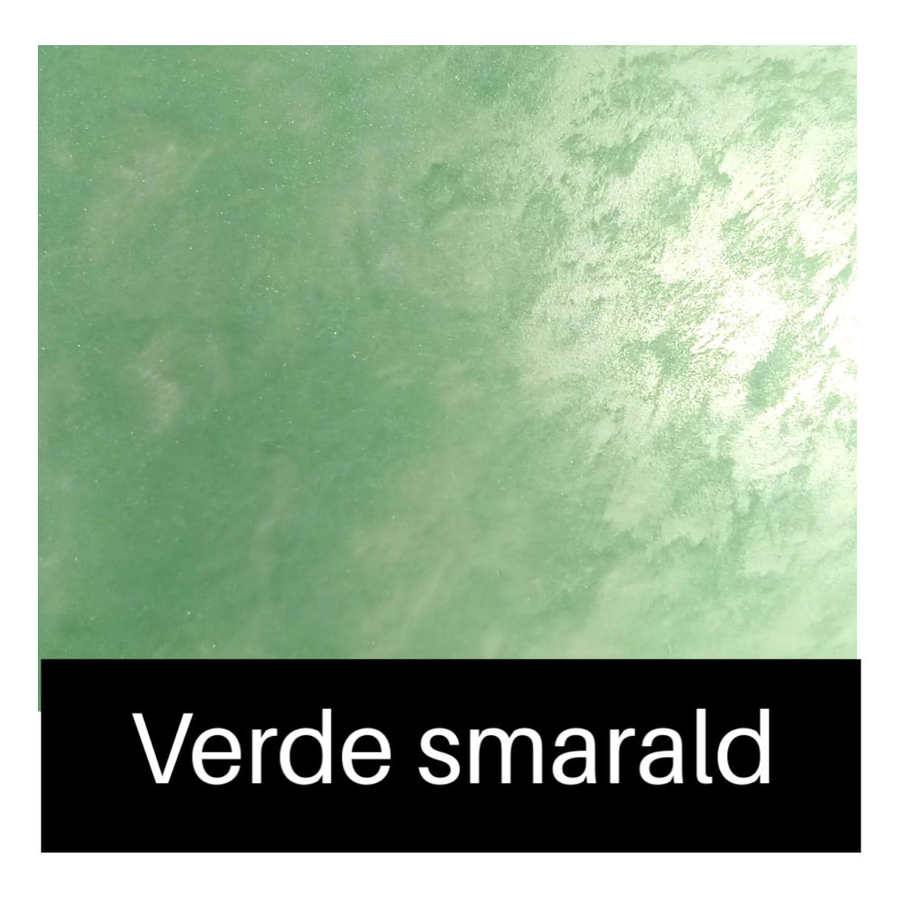 Vopsea Decorativa, Eva Madreperla, cu Perle de Sticla, Verde Deschis, 1 L,  Oem | Okazii.ro