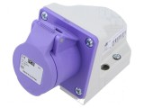 Conector AC 16A 24VAC IP44