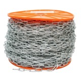 Lant din otel zincat cu za scurta 2,5 mm x 100 m pentru fixare