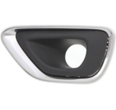 Grila bara fata Jeep Grand Cherokee (Wl), 04.2013-, Stanga, 68143079AB, 34T127-1 cu locas pentru proiectoare,insertie crom