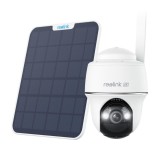 Camera de supraveghere Reolink Go PT Ultra G440 cu Panou Solar, 4G - LTE, baterie, vizibilitate 360&deg;, detectare Persoana/Vehicul, rezolutie 4K