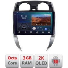 Navigatie Nisan Note 2012-2019 Android ecran Qled 2K Octa Core 3+32 carplay android auto KIT-note-2012+EDT-E310v3v3-2K CarStore Technology foto