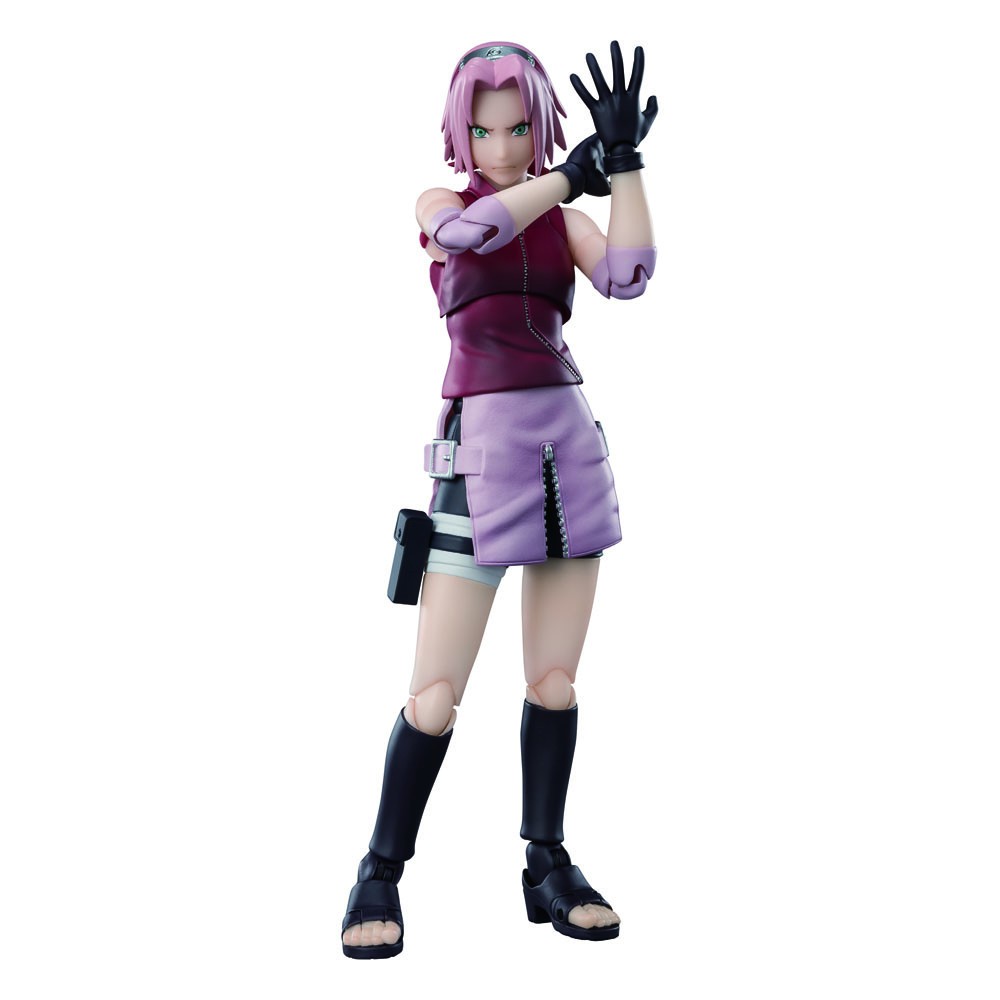 Naruto Shippuden S.H. Figuarts Action Figure Sakura Haruno -Inheritor of  Tsunade's indominable will- 14 cm | Okazii.ro