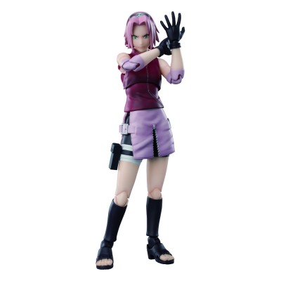 Naruto Shippuden S.H. Figuarts Action Figure Sakura Haruno -Inheritor of Tsunade&amp;#039;s indominable will- 14 cm foto