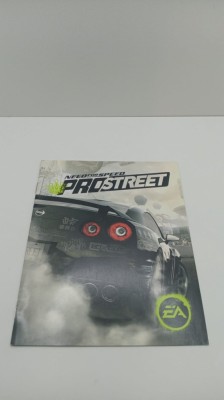 Need For Speed Pro Street NFS - PS3 Booklet foto