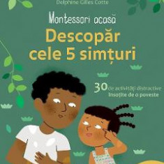 Montessori acasa: descopar cele 5 simturi - Dephine Gilles Cotte
