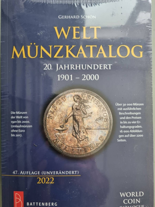catalogul monedelor mondiale 1901-2000 - Battemberg