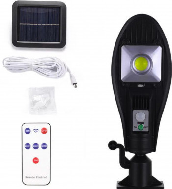 Lampa solara stradala Panou solar detasabil si telecomanda