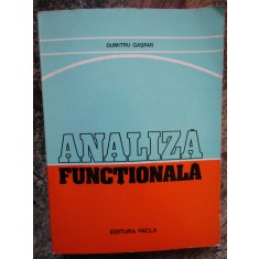 ANALIZA FUNCTIONALA - DUMITRU GASPAR