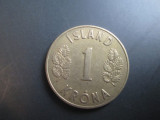 Islanda _ 1 krona _ 1946