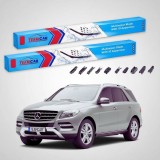 Cumpara ieftin Ștergătoare Mercedes-Benz Clasa M W166 2011-2015 | Set Față Flat &ndash; TeamCar&reg;