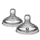 Tetina Tommee Tippee Natural Start, cu flux variabil, 0 luni +, 2 buc