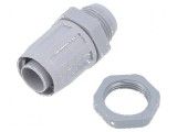 Conectori finali drepţi PG exterior polipropilenă IP54