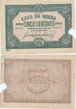 1918 (5 IV), 5 centavos (P-97) - Portugalia (Lisabona)!