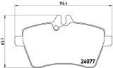 BREMBO P 50 056 PRIME LINE set placute frana,frana disc