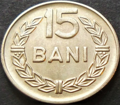 Moneda 15 BANI - RS ROMANIA, anul 1966 *cod 3206 = frumoasa foto