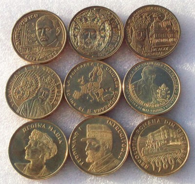 Set lot 9 x 50 Bani comemorative diferite 2010 2011 2012 2014 2017 2019 ** foto
