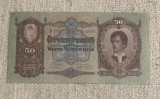 Bancnota 50 Pengo 1932 Ungaria