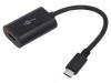 Adaptor HDMI USB-C 0,2m negru, Goobay