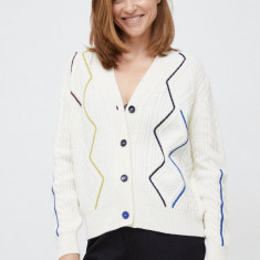 PS Paul Smith cardigan din lana femei, culoarea bej