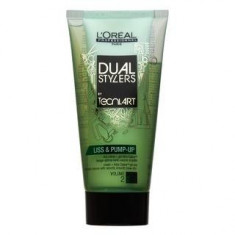 L&amp;#039;Oreal Professionnel Tecni Art Dual Stylers Liss &amp;amp;amp; Pump up gel de par pentru volum 150 ml foto