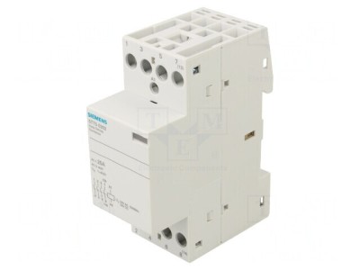 Contactor 4-polar 25A 24VAC/DC NO foto