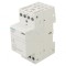 Contactor 4-polar 25A 24VAC/DC NO