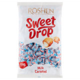 Caramele cu Umplutura din Lapte, Roshen Sweet Drop, 1 kg, Caramele din Lapte Roshen, Roshen Caramele cu Umplutura, Pungi de Caramele cu Umplutura cu L