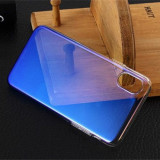 Husa protectie pentru Huawei Mate 20 MyStyle Albastru-Gablen Cameleon Hard Case