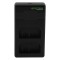 &Icirc;ncărcător PD Premium Twin Performance PATONA pentru Panasonic Lumix DMC-GH3 GH3A GH4 DMW-BLF19 DMW-BLK22 incl. cablu USB-C