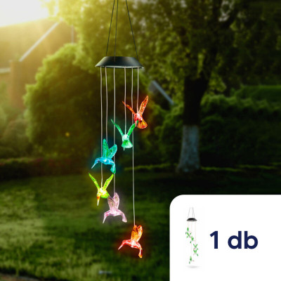 Lampa solara, colibri, 78 x 12,5 cm foto
