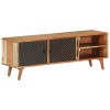 VidaXL Comodă TV, 112x30x40 cm, lemn masiv de acacia 351621